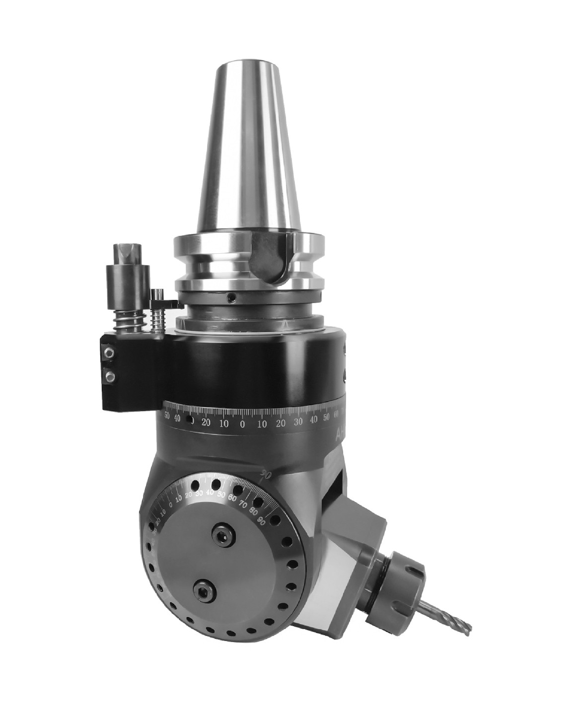 萬向角度頭使用性能和特點