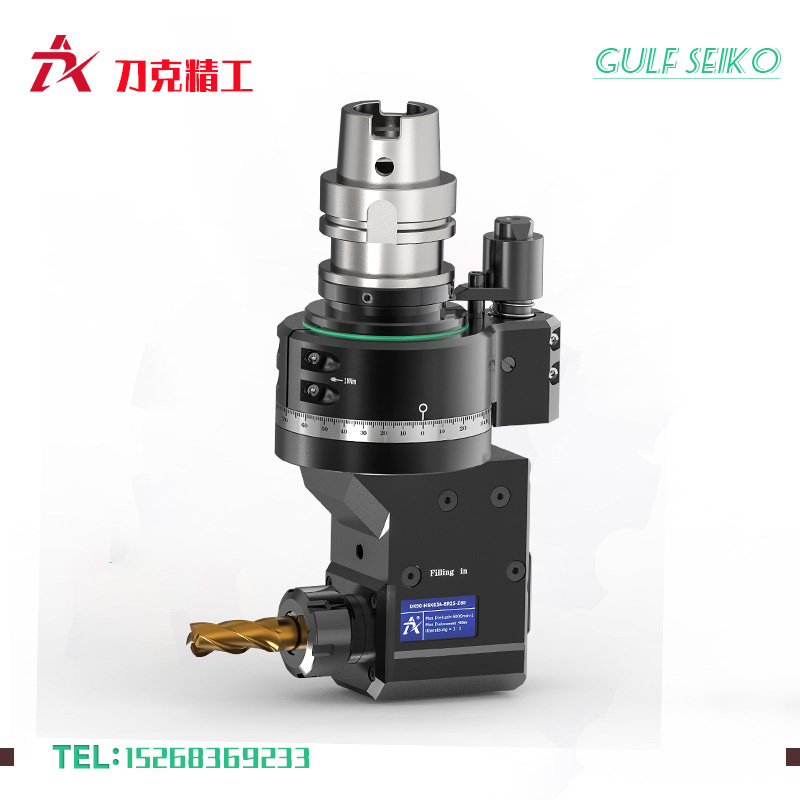 DK90-HSK63A-ER25-Z80中心出水銑頭