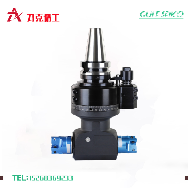 刀克DK90-BT40-FMB16-66雙出銑頭