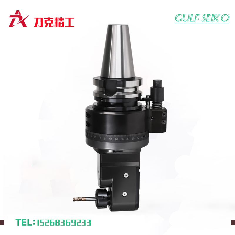 刀克DK90-BT50-ER25M-100內(nèi)縮輕型側(cè)銑頭安裝